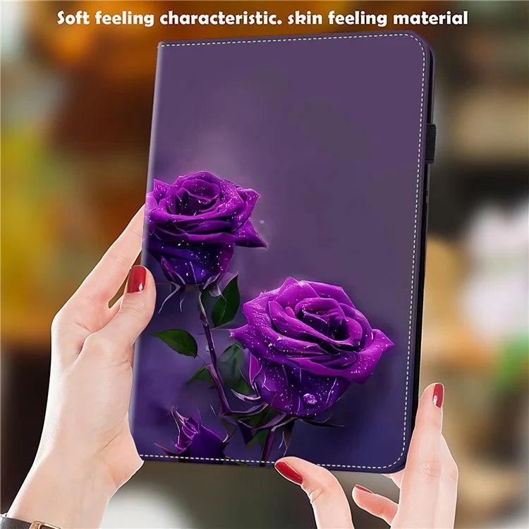 For Samsung Galaxy Tab A8 10.5 (2021) / (2022) Case Flip Stand Leather Tablet Cover Pattern Printed