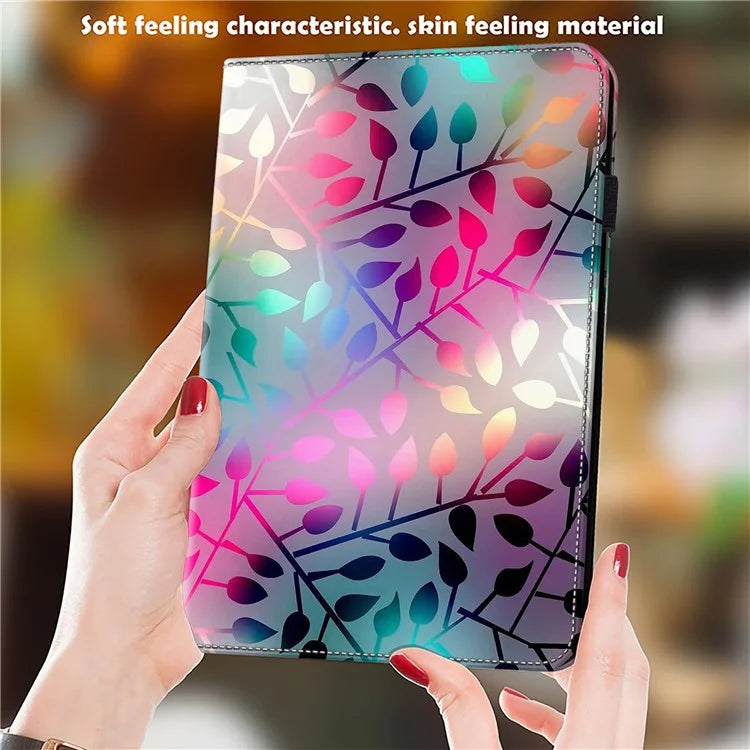 For Samsung Galaxy Tab A8 10.5 (2021) / (2022) Case Flip Stand Leather Tablet Cover Pattern Printed
