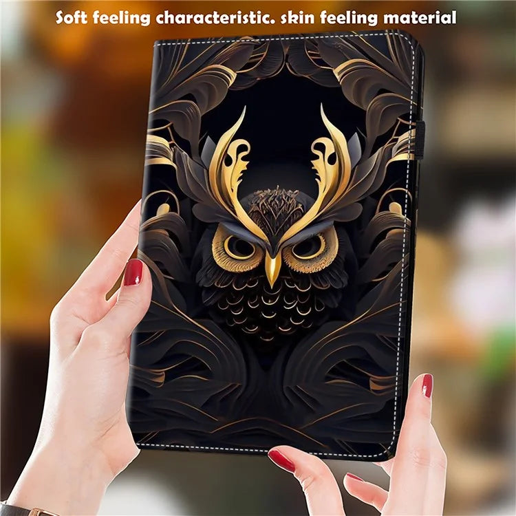 For Samsung Galaxy Tab A8 10.5 (2021) / (2022) Case Flip Stand Leather Tablet Cover Pattern Printed