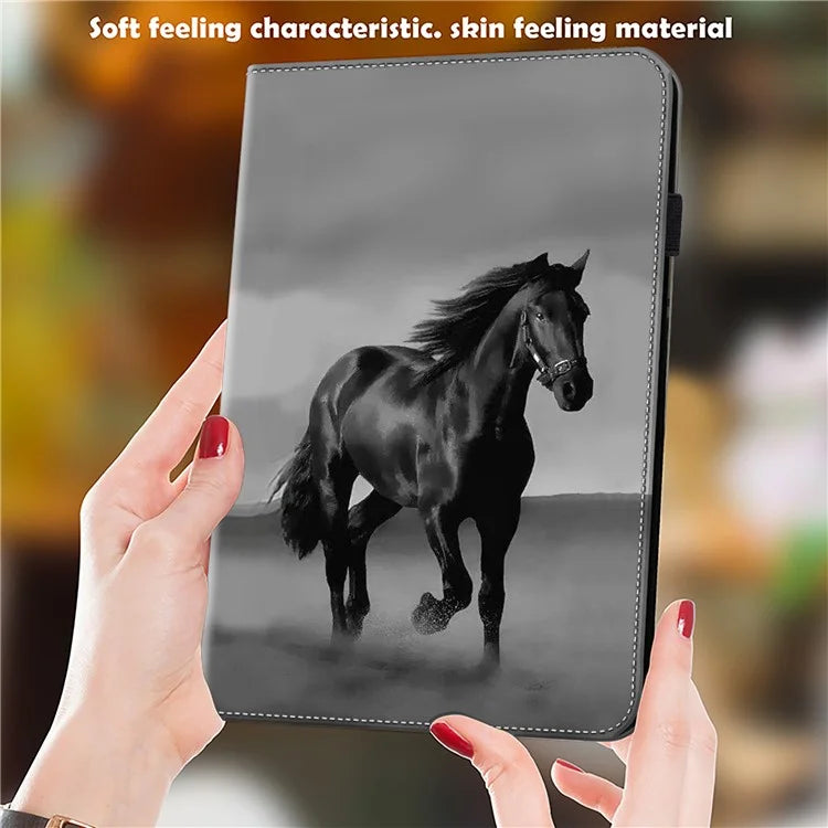 For Samsung Galaxy Tab A8 10.5 (2021) / (2022) Case Flip Stand Leather Tablet Cover Pattern Printed