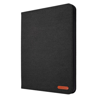 For iPad Air 11 (2024) Case Card Holder Pen Slot Leather Tablet Cover Cloth Texture