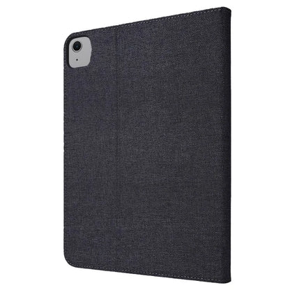 For iPad Air 11 (2024) Case Card Holder Pen Slot Leather Tablet Cover Cloth Texture