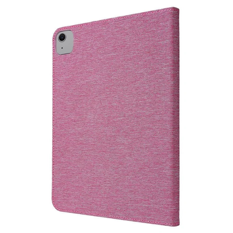 For iPad Air 11 (2024) Case Card Holder Pen Slot Leather Tablet Cover Cloth Texture