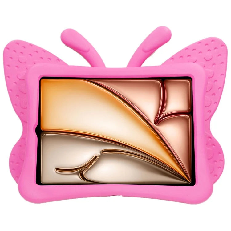 For iPad Air 11 (2024) Case Butterfly Style Support Kickstand EVA Tablet Cover