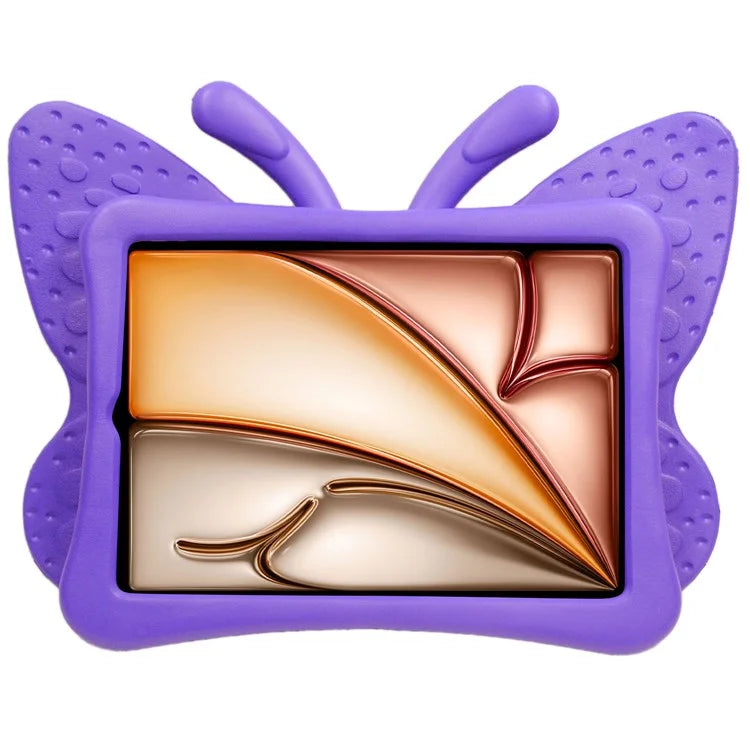 For iPad Air 11 (2024) Case Butterfly Style Support Kickstand EVA Tablet Cover