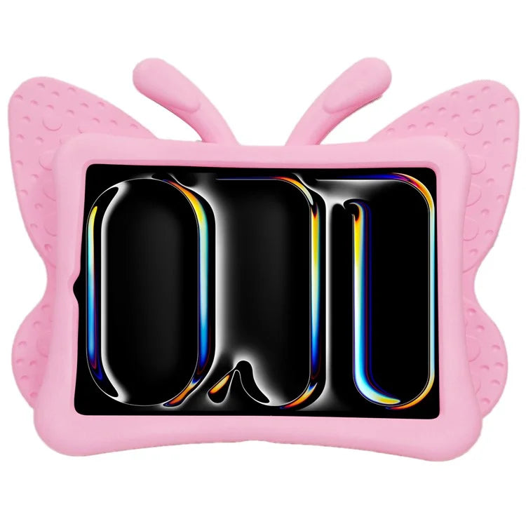 For iPad Pro 11 (2024) Case Butterfly Style Support Kickstand EVA Tablet Cover
