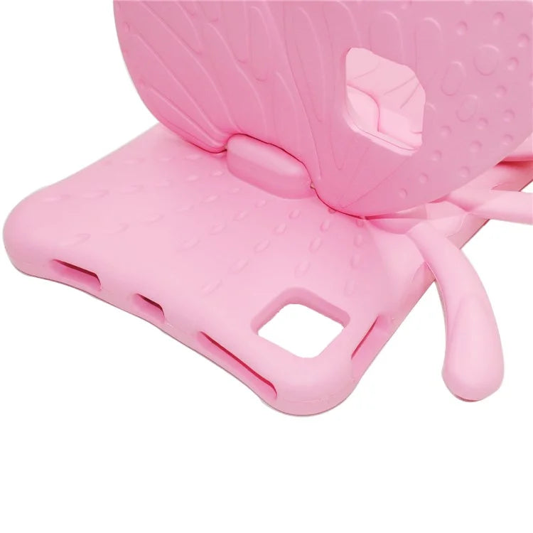 For iPad Pro 11 (2024) Case Butterfly Style Support Kickstand EVA Tablet Cover