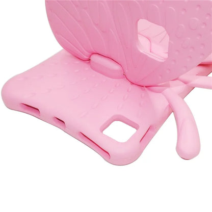 For iPad Pro 11 (2024) Case Butterfly Style Support Kickstand EVA Tablet Cover