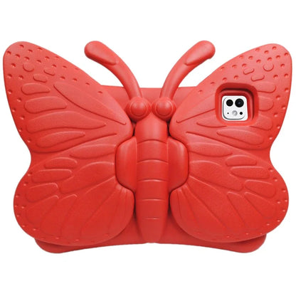For iPad Pro 11 (2024) Case Butterfly Style Support Kickstand EVA Tablet Cover