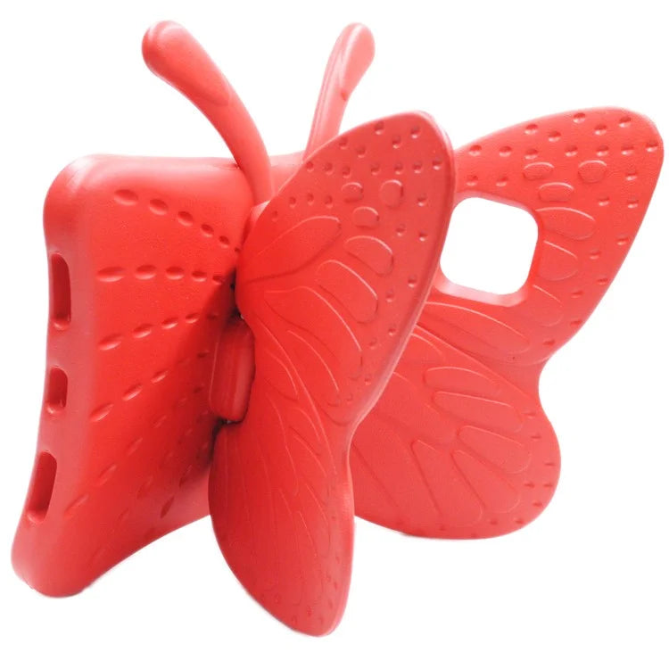 For iPad Pro 11 (2024) Case Butterfly Style Support Kickstand EVA Tablet Cover