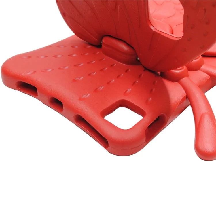 For iPad Pro 11 (2024) Case Butterfly Style Support Kickstand EVA Tablet Cover