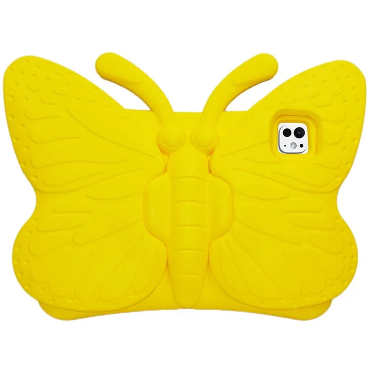 For iPad Pro 11 (2024) Case Butterfly Style Support Kickstand EVA Tablet Cover