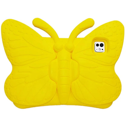 For iPad Pro 11 (2024) Case Butterfly Style Support Kickstand EVA Tablet Cover