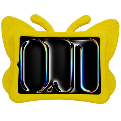For iPad Pro 11 (2024) Case Butterfly Style Support Kickstand EVA Tablet Cover