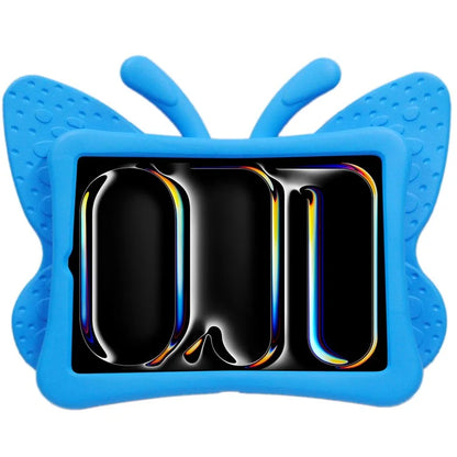 For iPad Pro 11 (2024) Case Butterfly Style Support Kickstand EVA Tablet Cover