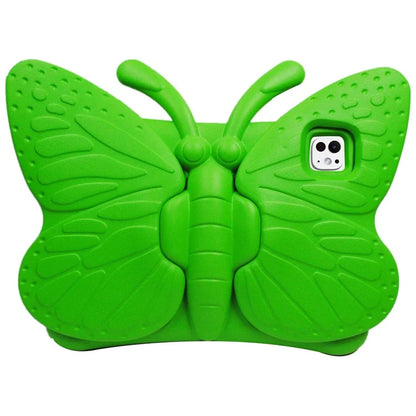 For iPad Pro 11 (2024) Case Butterfly Style Support Kickstand EVA Tablet Cover