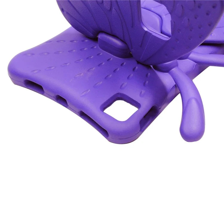 For iPad Pro 11 (2024) Case Butterfly Style Support Kickstand EVA Tablet Cover