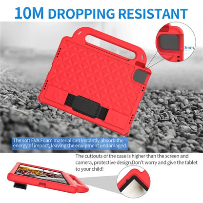 For iPad Pro 11 (2024) Case Protective EVA Tablet Cover with Kickstand, Strap