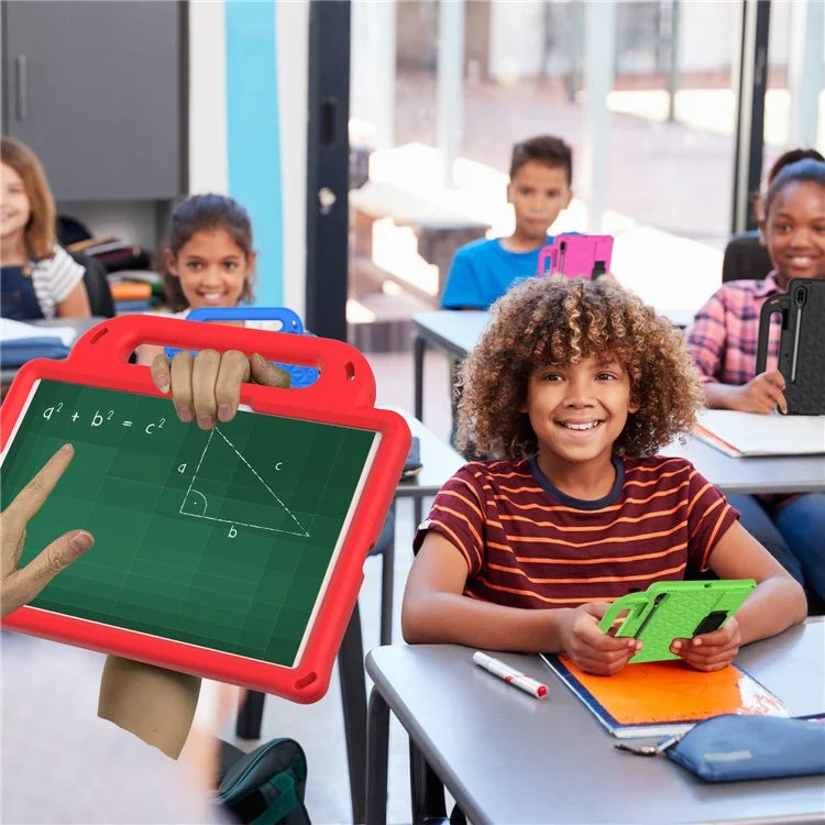 For iPad Pro 11 (2024) Case Protective EVA Tablet Cover with Kickstand, Strap