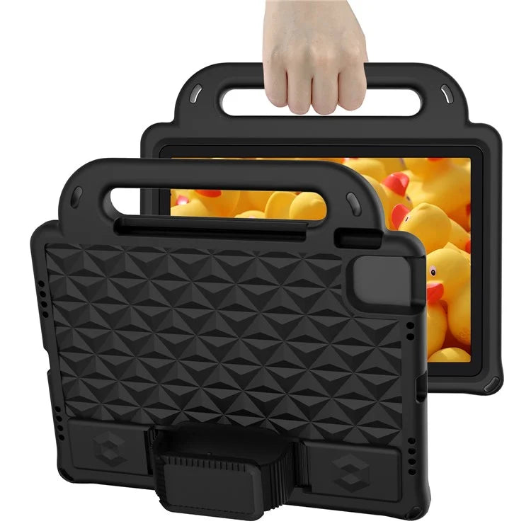 For iPad Pro 11 (2024) Case Protective EVA Tablet Cover with Kickstand, Strap