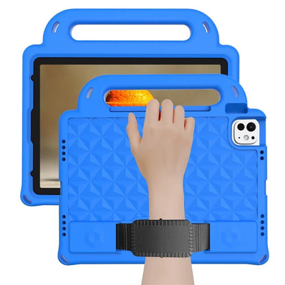 For iPad Pro 11 (2024) Case Protective EVA Tablet Cover with Kickstand, Strap