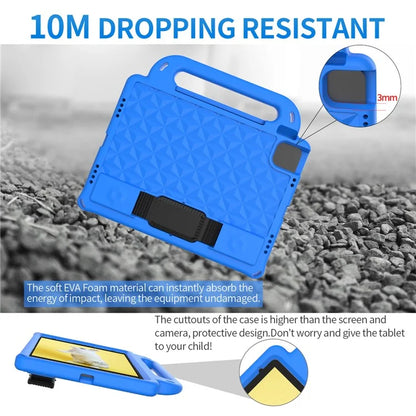 For iPad Pro 11 (2024) Case Protective EVA Tablet Cover with Kickstand, Strap