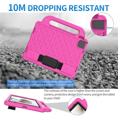 For iPad Pro 11 (2024) Case Protective EVA Tablet Cover with Kickstand, Strap