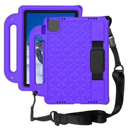For iPad Pro 11 (2024) Case Protective EVA Tablet Cover with Kickstand, Strap