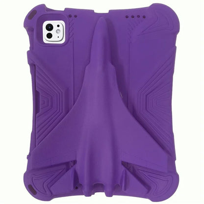 For iPad Pro 11 (2024) Case Airplane Style Kickstand EVA Tablet Cover