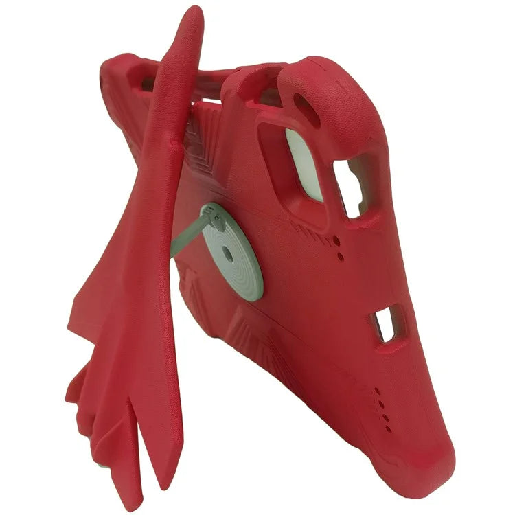 For iPad Air 11 (2024) Case Airplane Style Kickstand EVA Tablet Cover