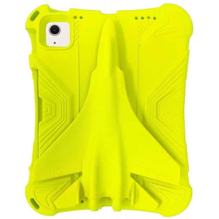 For iPad Air 11 (2024) Case Airplane Style Kickstand EVA Tablet Cover