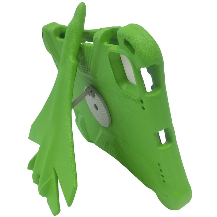 For iPad Air 11 (2024) Case Airplane Style Kickstand EVA Tablet Cover