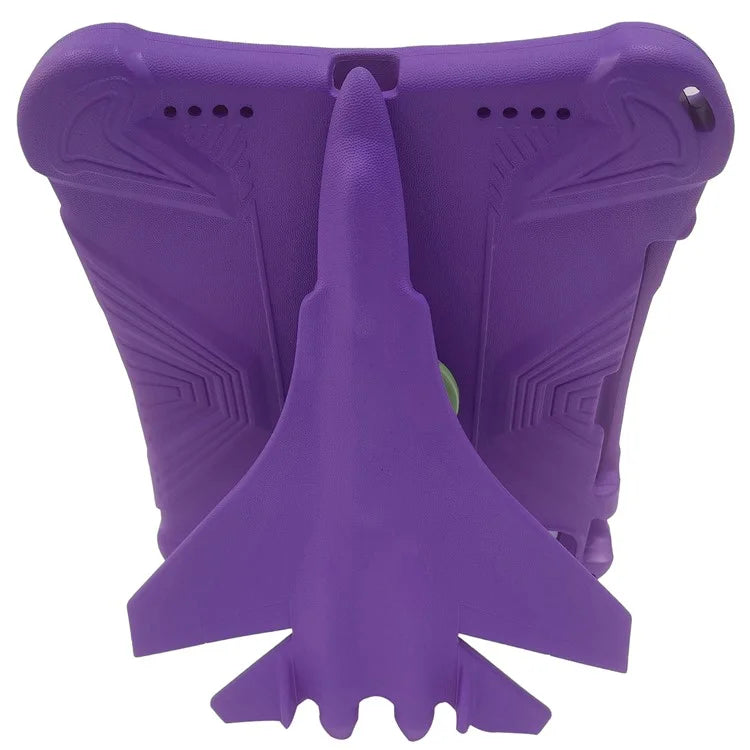 For iPad Air 11 (2024) Case Airplane Style Kickstand EVA Tablet Cover
