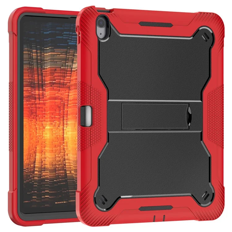 For iPad Air 13 (2024) Case Kickstand Silicone + PC Tablet Cover High-Impact Shockproof