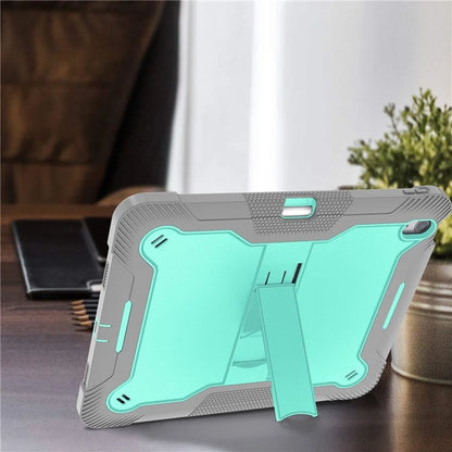 For iPad Air 13 (2024) Case Kickstand Silicone + PC Tablet Cover High-Impact Shockproof