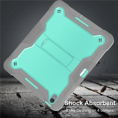 For iPad Air 13 (2024) Case Kickstand Silicone + PC Tablet Cover High-Impact Shockproof