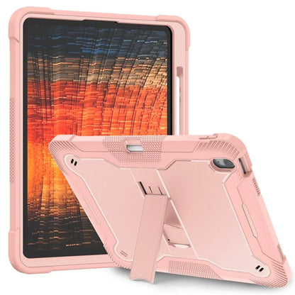 For iPad Air 13 (2024) Case Kickstand Silicone + PC Tablet Cover High-Impact Shockproof