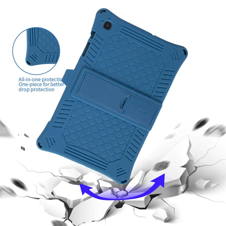 For Samsung Galaxy Tab S6 Lite (2020) / (2022) / (2024) Case PC+Silicone Tablet Cover with Stylus