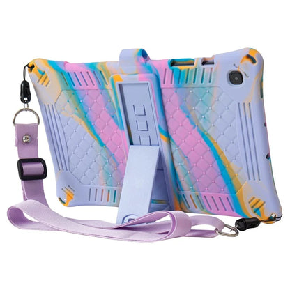 For Samsung Galaxy Tab S6 Lite (2020) / (2022) / (2024) Case PC+Silicone Tablet Cover with Stylus