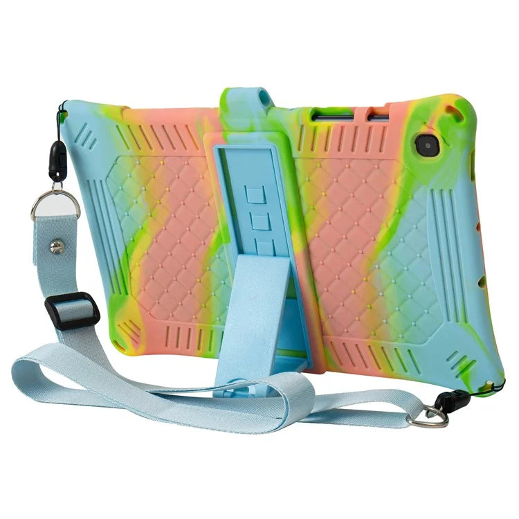 For Samsung Galaxy Tab S6 Lite (2020) / (2022) / (2024) Case PC+Silicone Tablet Cover with Stylus