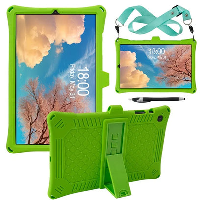 For Samsung Galaxy Tab S6 Lite (2020) / (2022) / (2024) Case PC+Silicone Tablet Cover with Stylus