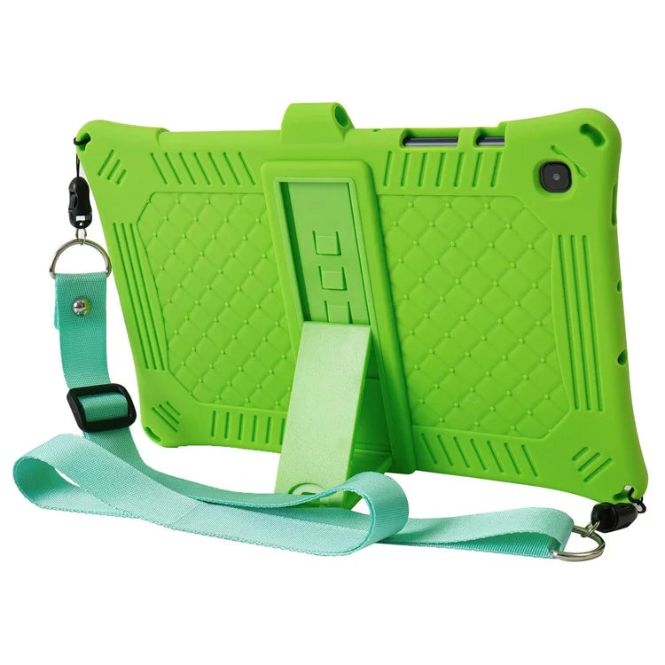 For Samsung Galaxy Tab S6 Lite (2020) / (2022) / (2024) Case PC+Silicone Tablet Cover with Stylus