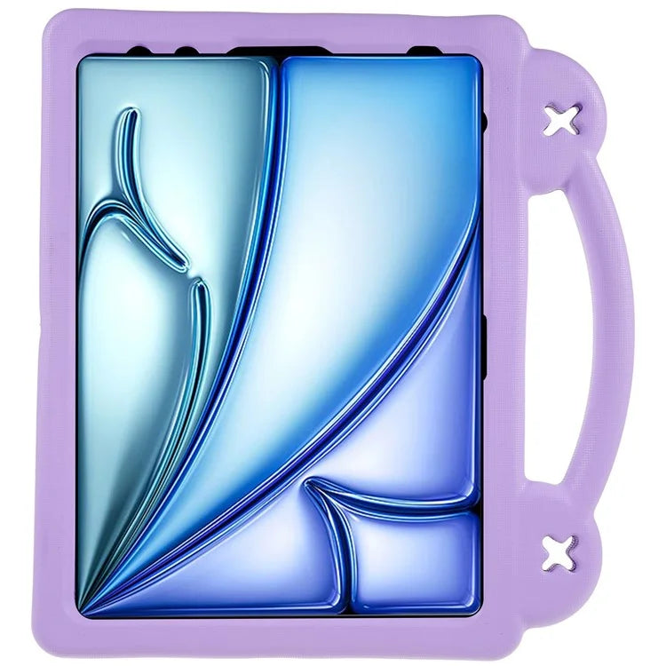 For iPad Air 11 (2024) Case Cartoon Patterns EVA Tablet Cover with Kickstand