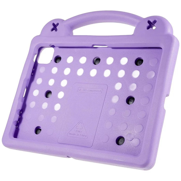 For iPad Air 11 (2024) Case Cartoon Patterns EVA Tablet Cover with Kickstand