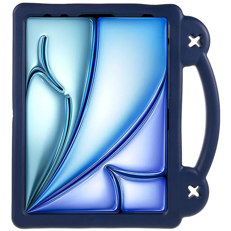 For iPad Air 11 (2024) Case Cartoon Patterns EVA Tablet Cover with Kickstand