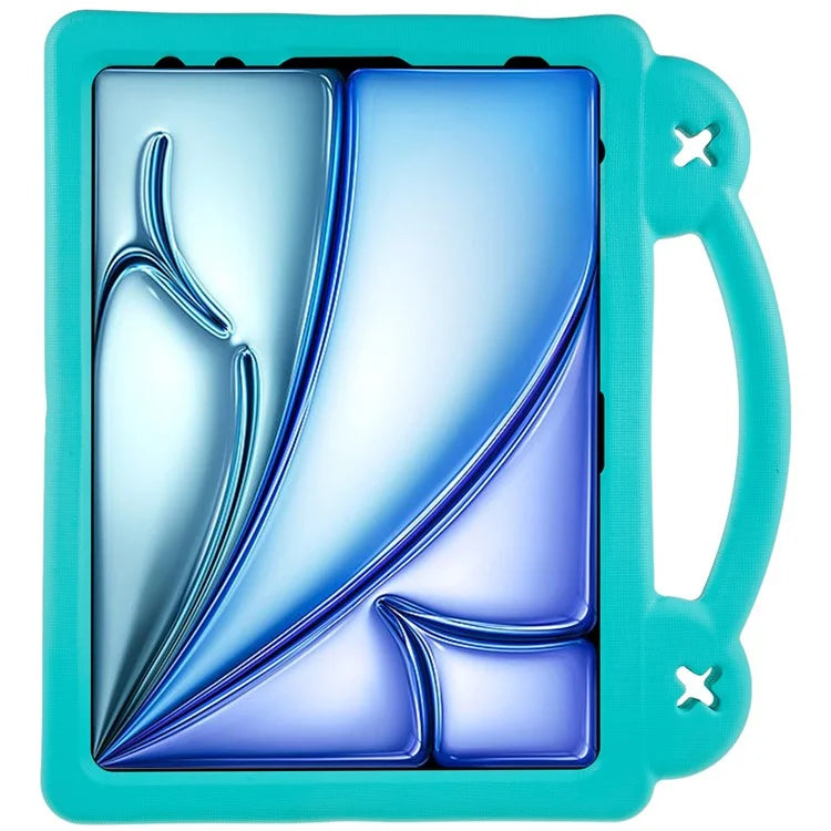 For iPad Air 11 (2024) Case Cartoon Patterns EVA Tablet Cover with Kickstand