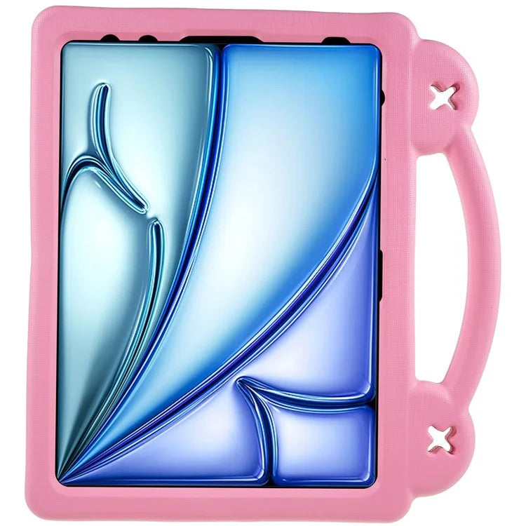 For iPad Air 11 (2024) Case Cartoon Patterns EVA Tablet Cover with Kickstand