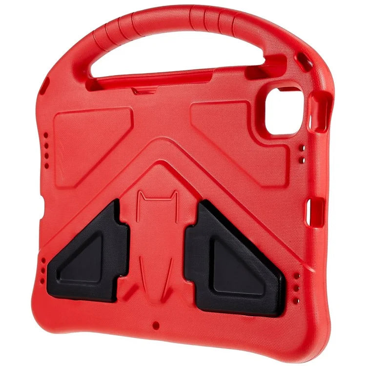 For iPad Pro 11 (2024) EVA Case Children Friendly Kickstand Handle Tablet Cover