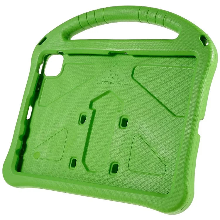 For iPad Pro 11 (2024) EVA Case Children Friendly Kickstand Handle Tablet Cover