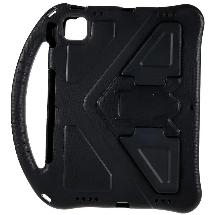 For iPad Air 11 (2024) Case Kids EVA Shockproof Tablet Cover with Kickstand Handle